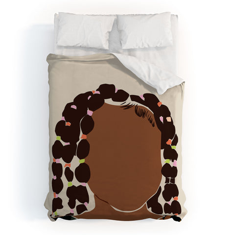 Domonique Brown Black Girl Magic No 1 Duvet Cover