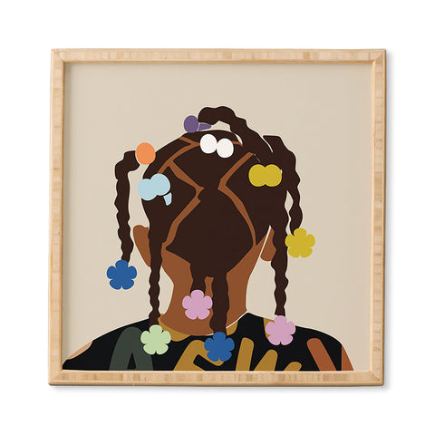 Domonique Brown Black Girl Magic No 2 Framed Wall Art
