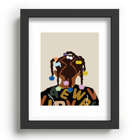 Domonique Brown Black Girl Magic No 2 Recessed Framing Rectangle