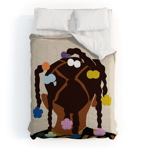 Domonique Brown Black Girl Magic No 2 Comforter