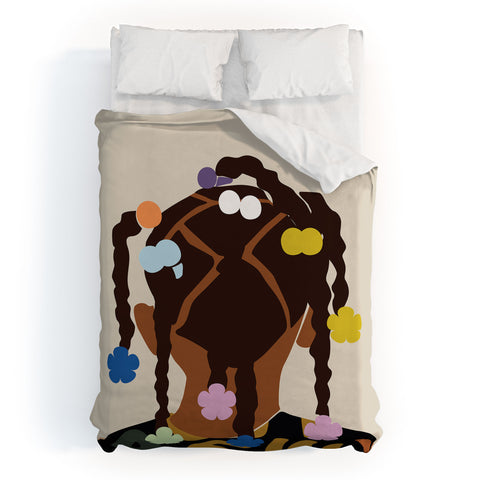 Domonique Brown Black Girl Magic No 2 Duvet Cover