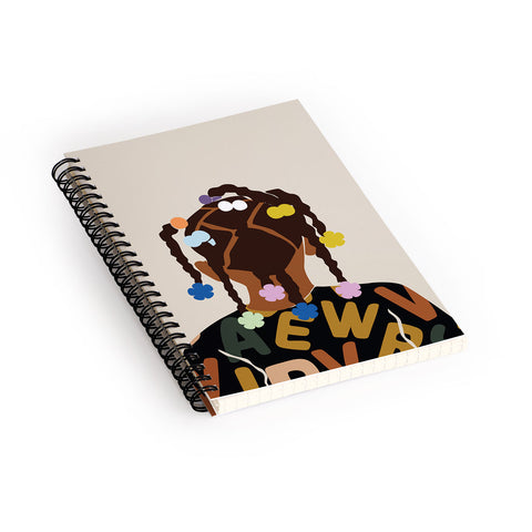 Domonique Brown Black Girl Magic No 2 Spiral Notebook