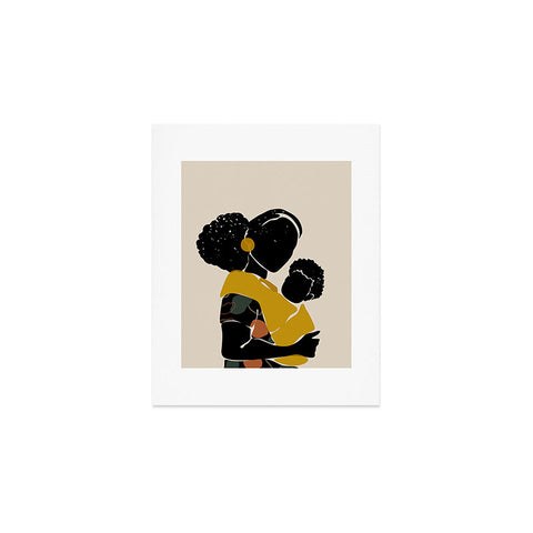 Domonique Brown Black Hair No 15 Art Print