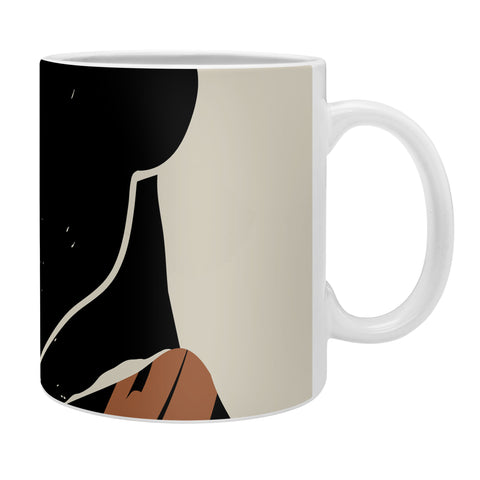 Domonique Brown Black Hair No 2 Coffee Mug