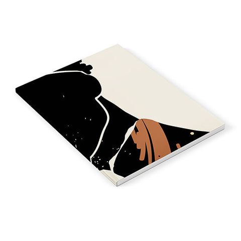 Domonique Brown Black Hair No 2 Notebook