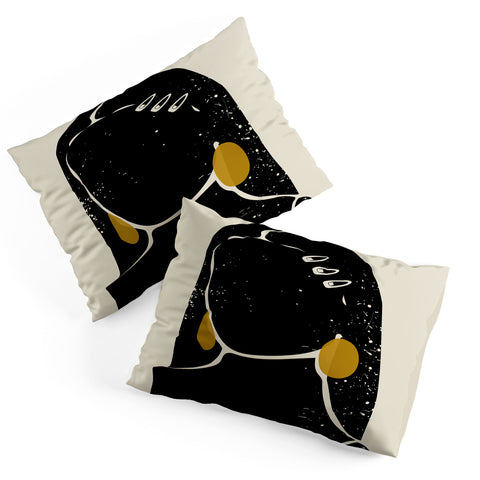 Domonique Brown Black Hair No 3 Pillow Shams