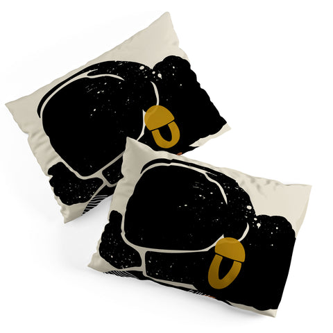 Domonique Brown Black Hair No 4 Pillow Shams