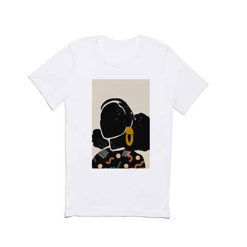 Domonique Brown Black Hair No 4 Classic T-shirt