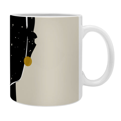 Domonique Brown Black Hair No 5 Coffee Mug