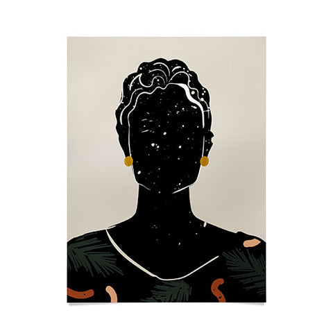 Domonique Brown Black Hair No 5 Poster