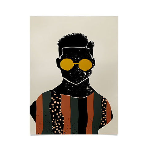 Domonique Brown Black Hair No 7 Poster