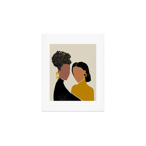 Domonique Brown Black Love No 1 Art Print
