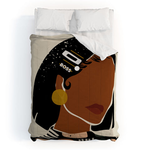 Domonique Brown Boring Summer Comforter