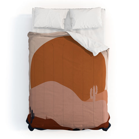 Domonique Brown Boring Summer I Comforter