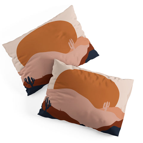 Domonique Brown Boring Summer I Pillow Shams