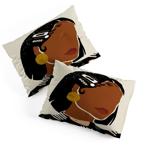 Domonique Brown Boring Summer Pillow Shams