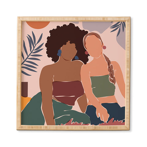 Domonique Brown Chill 2 Framed Wall Art