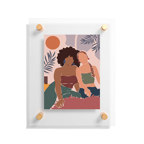 Domonique Brown Chill 2 Floating Acrylic Print