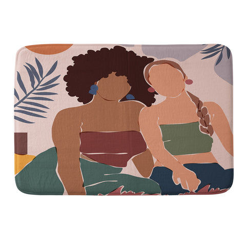 Domonique Brown Chill 2 Memory Foam Bath Mat