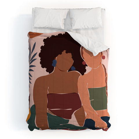 Domonique Brown Chill 2 Comforter