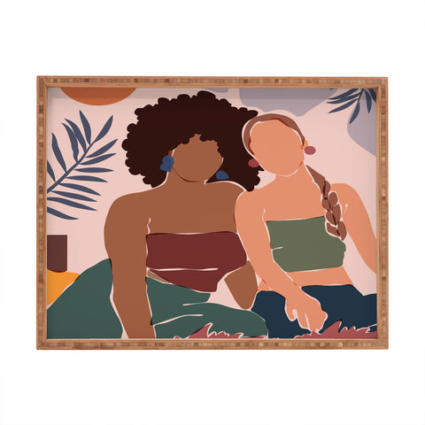 Domonique Brown Chill 2 Rectangular Tray