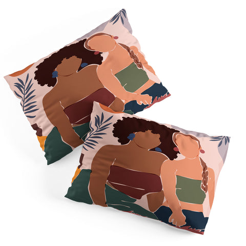 Domonique Brown Chill 2 Pillow Shams