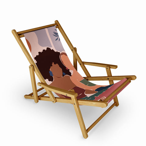 Domonique Brown Chill 2 Sling Chair