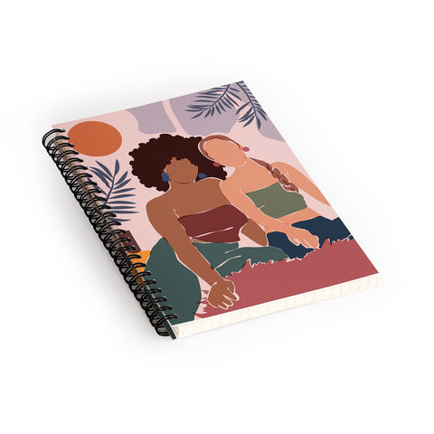 Domonique Brown Chill 2 Spiral Notebook