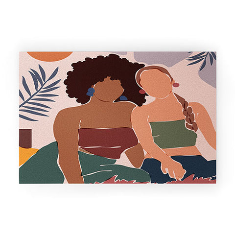 Domonique Brown Chill 2 Welcome Mat