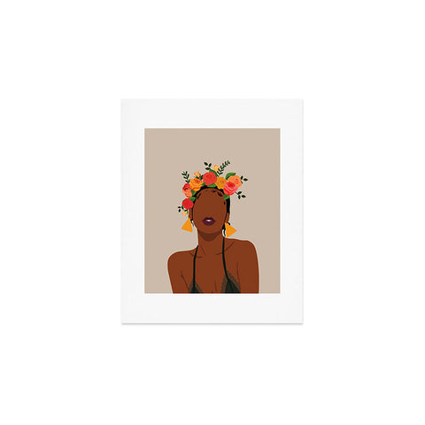 Domonique Brown Crown Art Print