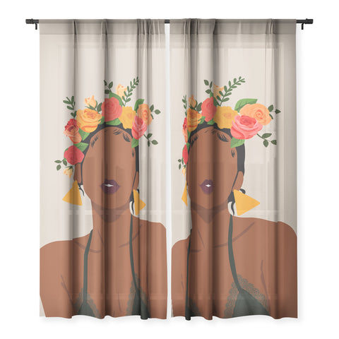 Domonique Brown Crown Sheer Non Repeat