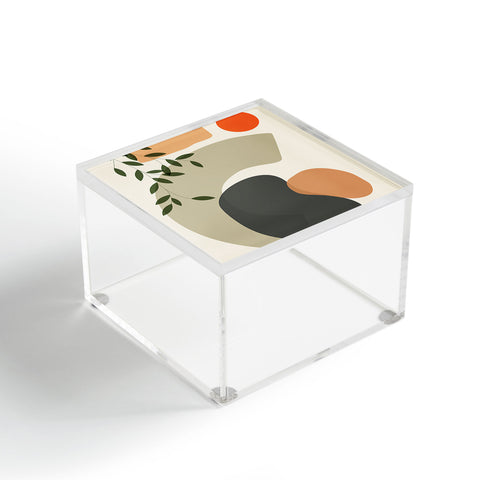 Domonique Brown Earth I Acrylic Box