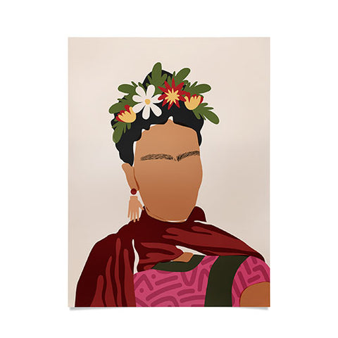 Domonique Brown Frida Kahlo I Poster