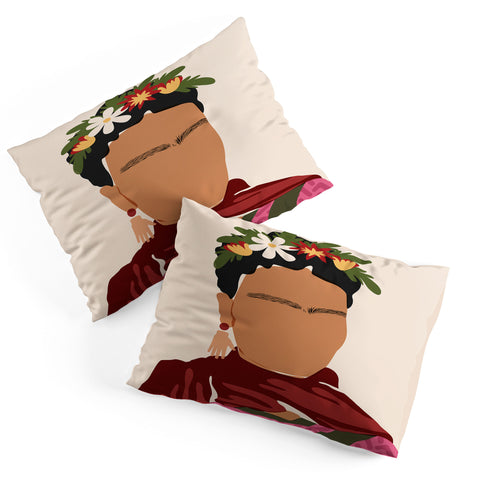 Domonique Brown Frida Kahlo I Pillow Shams