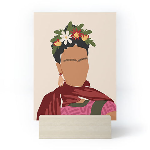 Domonique Brown Frida Kahlo I Mini Art Print