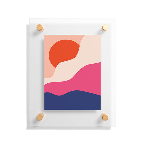 Domonique Brown Hello I Floating Acrylic Print