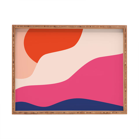 Domonique Brown Hello I Rectangular Tray