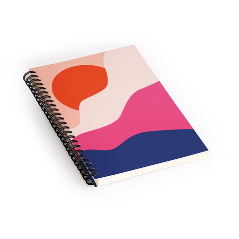 Domonique Brown Hello I Spiral Notebook