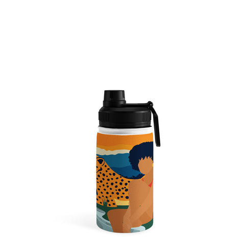 Domonique Brown Jungle Boogie I Water Bottle