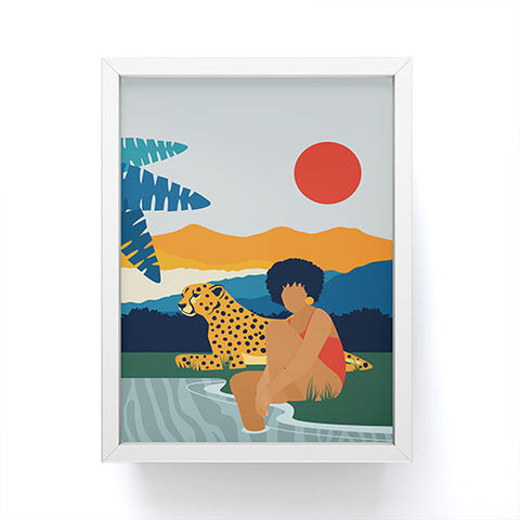 Domonique Brown Jungle Boogie I Framed Mini Art Print