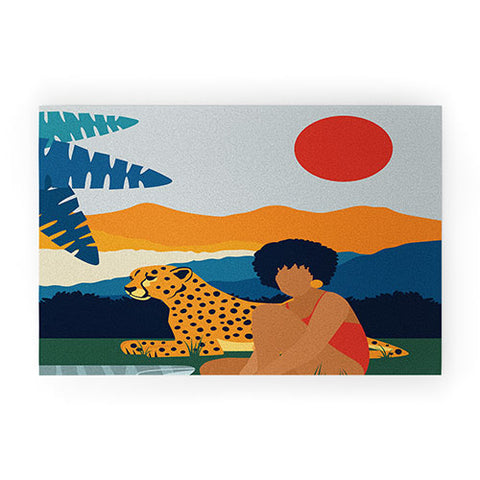 Domonique Brown Jungle Boogie I Welcome Mat