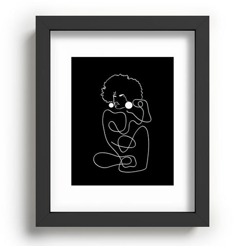 Domonique Brown Matisse Noir No 2 Recessed Framing Rectangle