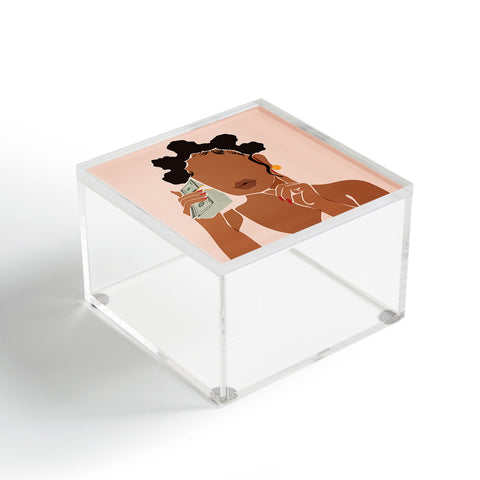 Domonique Brown Mo Money No Problems Acrylic Box