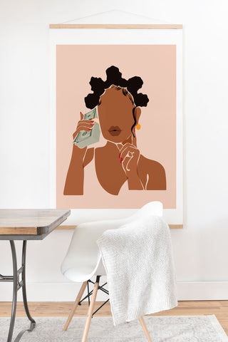 Domonique Brown Mo Money No Problems Art Print And Hanger