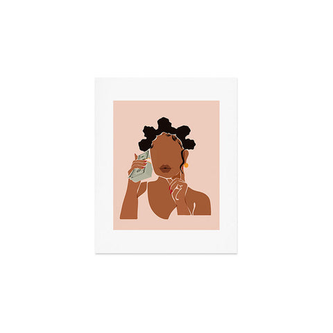 Domonique Brown Mo Money No Problems Art Print