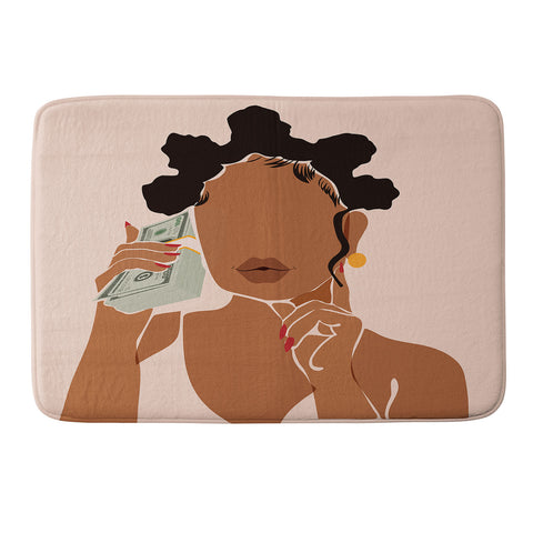 Domonique Brown Mo Money No Problems Memory Foam Bath Mat