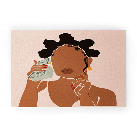 Domonique Brown Mo Money No Problems Welcome Mat