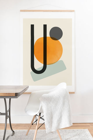 Domonique Brown Oranges Art Print And Hanger