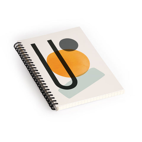 Domonique Brown Oranges Spiral Notebook