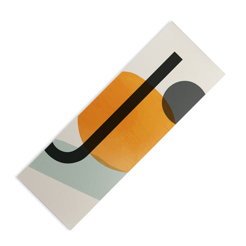 Domonique Brown Oranges Yoga Mat